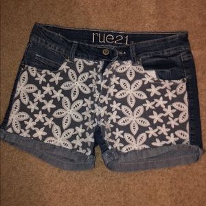 jean shorts